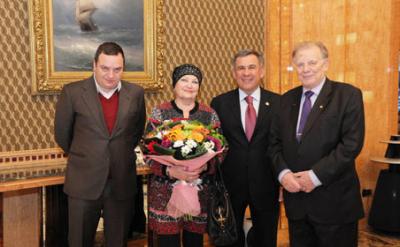 Президент РТ встретился с лауреатом Нобелевской премии Ж.Алферовым